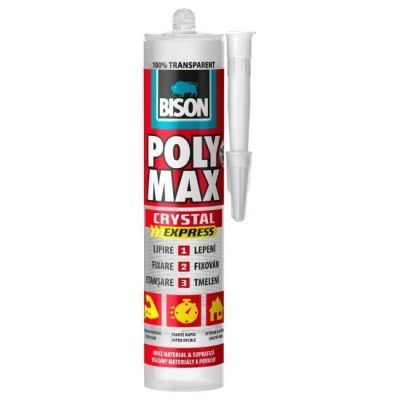 Adeziv Bison Poly Max Cristal Express, 300g, Transparent