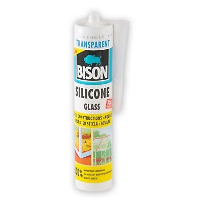 Siliconic pentru sticlă Bison 280 ml