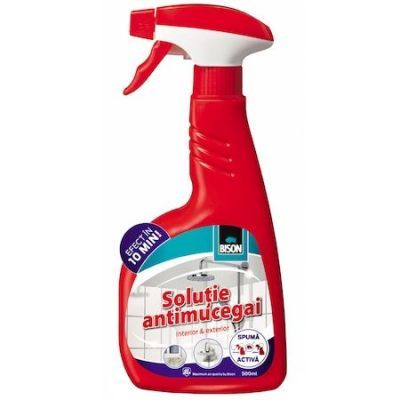 Solutie antimucegai cu pulverizator Bison 500ML
