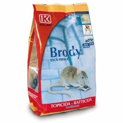 Otrava pentru sobolani BRODY albastra 150g