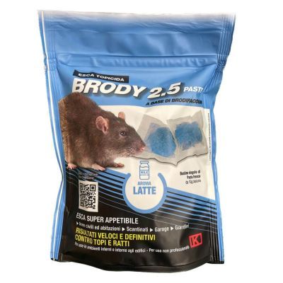 Otrava pentru sobolani BRODY albastra 150g