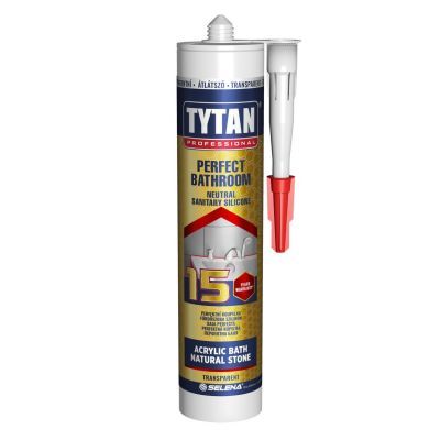 Silicon pentru Baie Neutru Alb 280ml Tytan