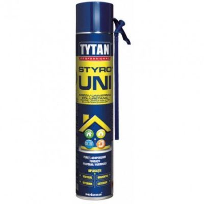 Spuma adeziva, aplicare manuala, 750ml, Albastru • Tytan