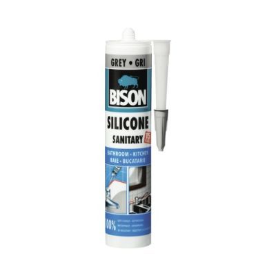 Silicon sanitar gri Bison 280ml