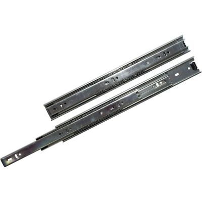 Sina de glisare cu bile extensie totala si autofranare L350 H45mm negru 43511 Sina de glisare cu bile extensie totala si autofranare L350 H45mm negru 43511
