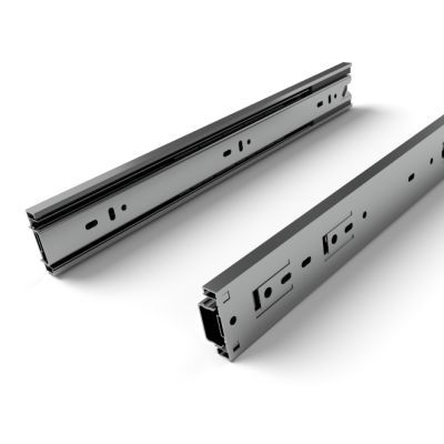 Sina glisare cu bile extensie totala si autofranare L400 H45mm negru 43512