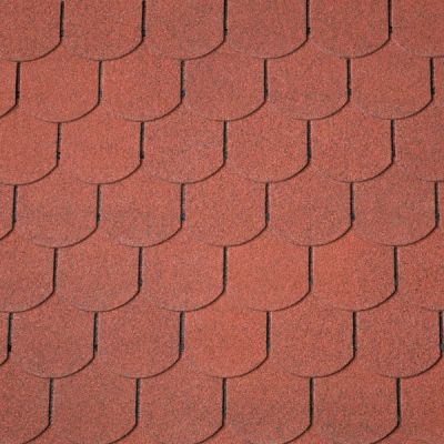 Sindrila bituminoasa solzi, IKO Number One, rosu, 3 m²/pachet