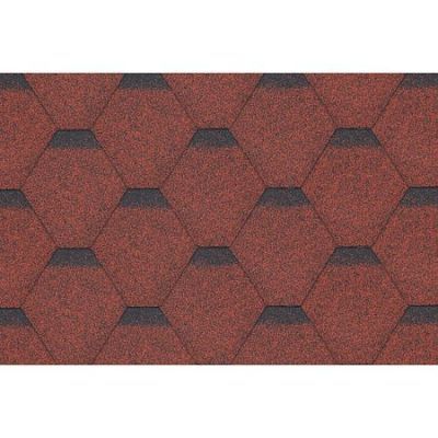 Sindrila finlandeza hexagon Rosu(3mp/pac)