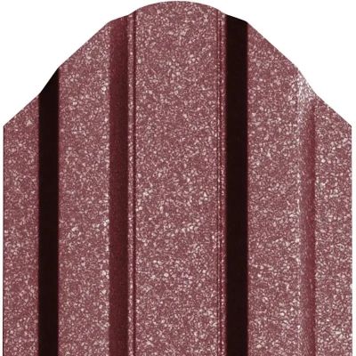 Sipca de gard oslo rotunda RAL 8017 MAT 0.40mm