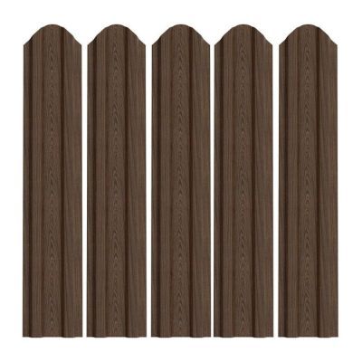 Sipca de gard oslo rotunda ral wood palisander anticato 1MX0.45mm-bucata Sipca de gard oslo rotunda ral wood palisander anticato 1MX0.45mm-bucata