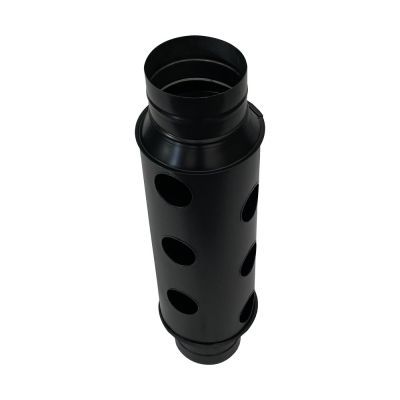 Burlan radiator 150 negru Vop.