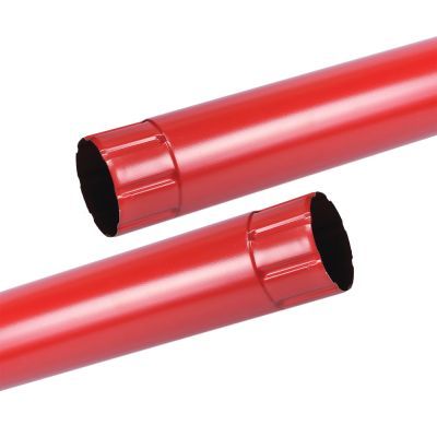 Burlan rosu D.80X1.8L. 3ML din Pvc