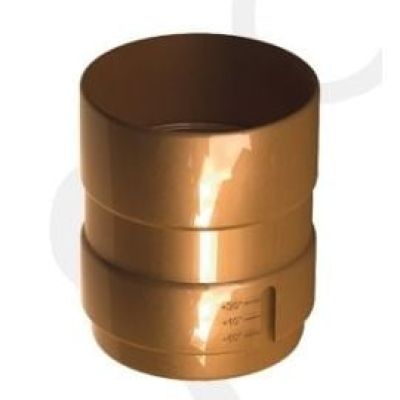 Mufa burlan PVC maro Inchis