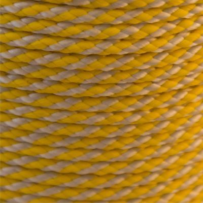 Snur fi 4 mm pp impletit alb galben 00-11 20m/rola 040pptim0011l1 Snur fi 4 mm pp impletit alb galben 00-11 20m/rola 040pptim0011l1