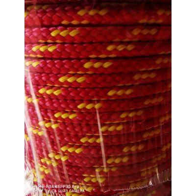 Snur fi 5 mm pp impletit rosu/galben 32-11 250ml/rola 050ppim3211p5 Snur fi 5 mm pp impletit rosu/galben 32-11 250ml/rola 050ppim3211p5