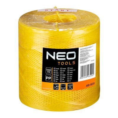 Snur polipropilena 1000M 49-931