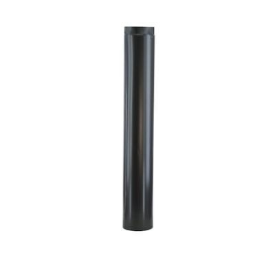 Burlan emailat MAT D150 L1000 negru 677106