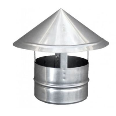 Capac terminal cos de FUM inox D130 650975