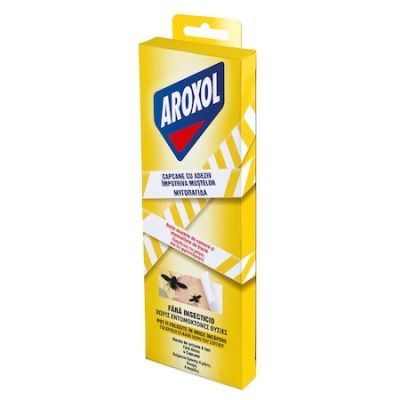 Capcane role cu adeziv natural impotriva mustelor, Aroxol 4 bucati