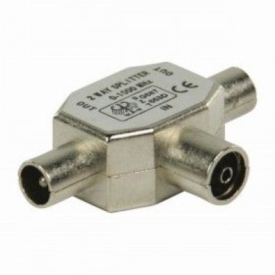 Splitter coaxial T metalic coaxial mama 2x coaxial tata CSGB40950ME
