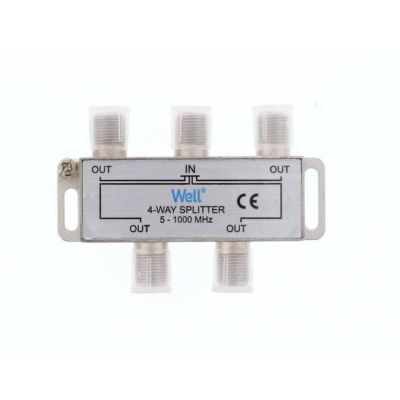 Spliter Catv 4 CAI 1000 MHZ Well