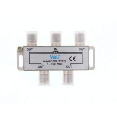 Spliter Catv 4 CAI 1000 MHZ Well