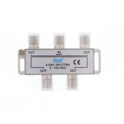Spliter Catv 4 CAI 1000 MHZ Well