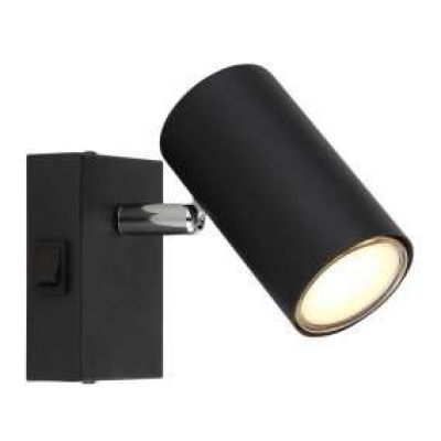 Spot metalic negru MAT 25W 230V 57911-1b