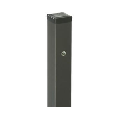 Stalp poarta 10x10x220 R315x945 RAL9005 alicia/greta W6705
