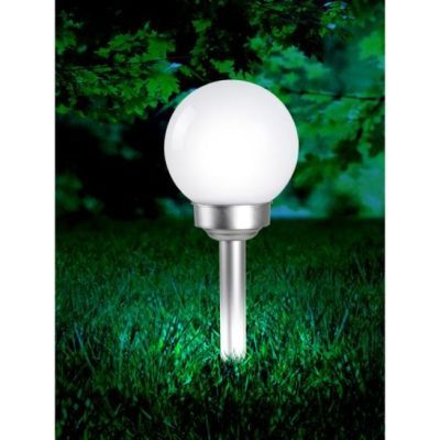 Stalp solar glob LED 600mAh 1.2V IP44 diam:150mm H:430mm 2xLED 0.06W 3.2V 3375