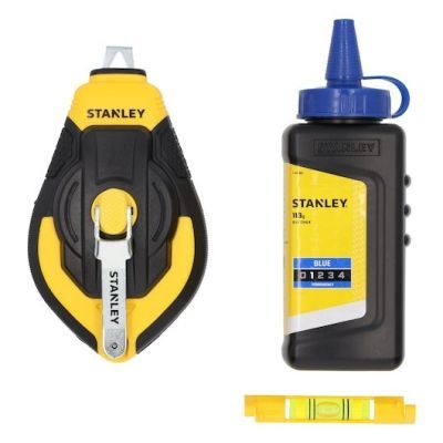 STANLEY 30m 3.1 kit - reel/chalk/level STHT47312-0