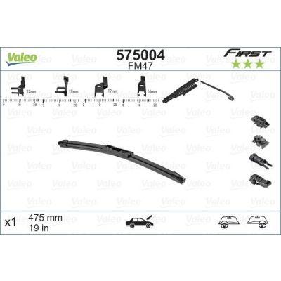 Stergator Valeo Flexi VFB 48cm 1Buc 19''