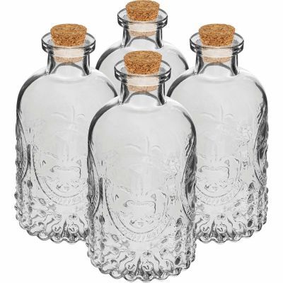Sticla cu dopuri pluta 240 ml 4buc/set610408