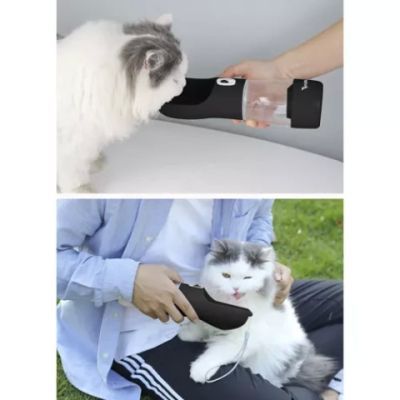 Sticla de apa cu bol pentru caini 21033