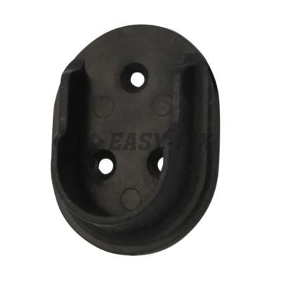 Suport bara haine fi25mm plastic negru 436.30.19 30261
