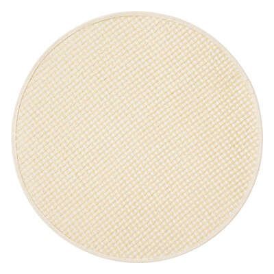 Suport farfurie de masa alb D38 38 x 38 x 0.2 cm 188950a