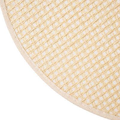 Suport farfurie de masa alb D38 38 x 38 x 0.2 cm 188950a