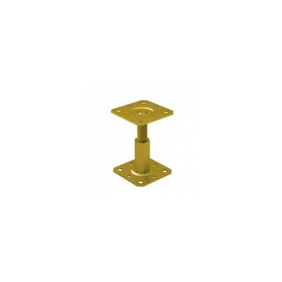 Suport stalp znz 100x100-150x3.0 galben zalvanizat 48801006