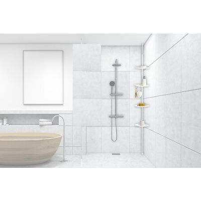Suport telescopic dublu din plastic 155976