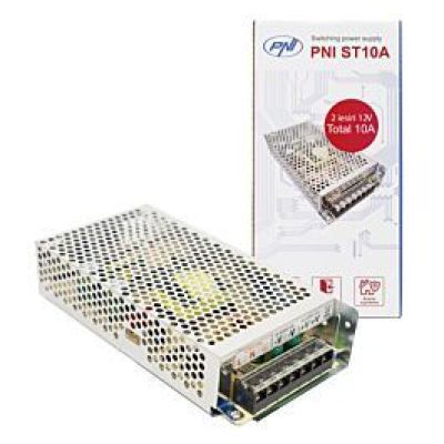 Sursa de tensiune in comutatie 12V 10A stabilizata PIN-ST10A