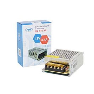 Sursa de tensiune in comutatie PNI ST3.4A 12V 3.4A stabilizata