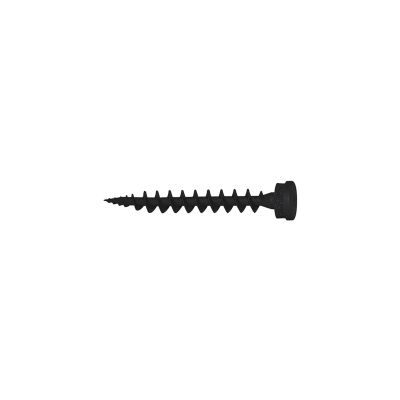 Surub celo tip IPS 80pentru polistiren fi 10x80mm Nylon ral 9017 alb 18611