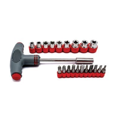 Set surubelnita tip ''T'' 21 bituri 65100 Set surubelnita tip ''T'' 21 bituri 65100