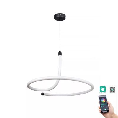 Suspensie FIORA SP1, 36W, 4000K, IP20, 220-240V, negru, metal KL142075