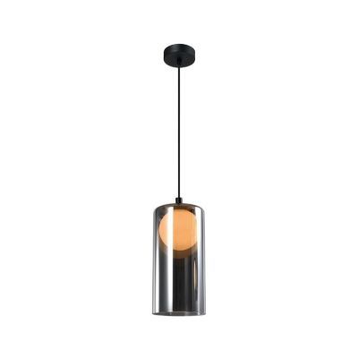 Suspensie Glassy SP1, 1XG9, negru fumuriu KL111144
