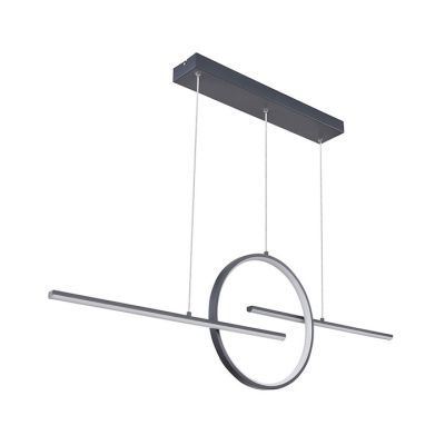 Suspensie LED Barral 67121-50G, lumina calda / neutra / rece, gri grafit, modern 1200x60x1500 LED 50W 230V 1300lm Suspensie LED Barral 67121-50G, lumina calda / neutra / rece, gri grafit, modern 1200x60x1500 LED 50W 230V 1300lm
