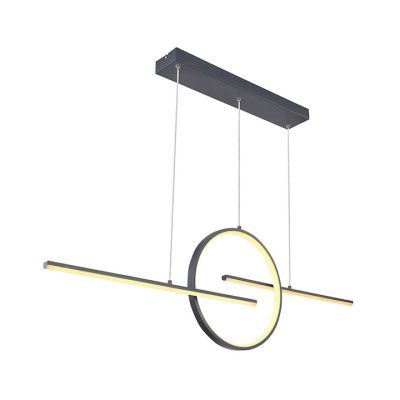 Suspensie LED Barral 67121-50G, lumina calda / neutra / rece, gri grafit, modern 1200x60x1500 LED 50W 230V 1300lm Suspensie LED Barral 67121-50G, lumina calda / neutra / rece, gri grafit, modern 1200x60x1500 LED 50W 230V 1300lm