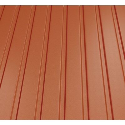 Tabla cutata t8 acoperis ral 8004 0.45mm