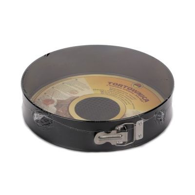Tava de copt rotunda non stick negru 26cm