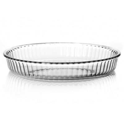 Tava de placinta din sticla diam 32 cm 59014